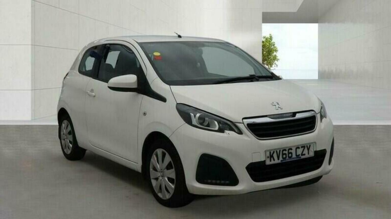 2017 Peugeot 108 1.0 Active Euro 6 3dr in White — image 1