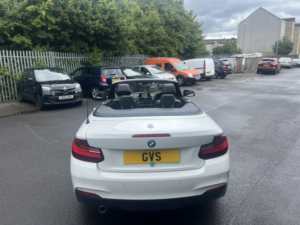2017 BMW 2 Series 2.0 218d M Sport Convertible in White — image 4