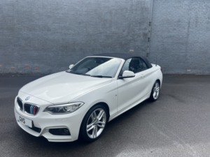 2017 BMW 2 Series 2.0 218d M Sport Convertible in White — image 5