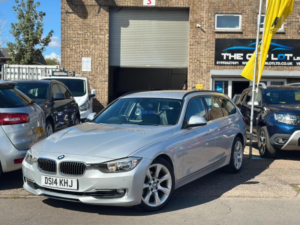2014 BMW 3 Series 2.0 320i Luxury Touring Auto Euro 6 (s/s) 5dr in Silver — image 3