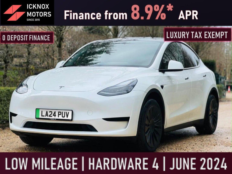 2024 Tesla Model Y Auto Rwd 5dr in White — image 1