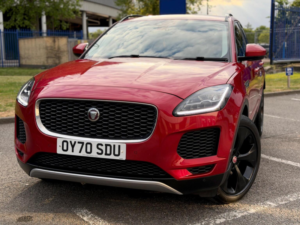 2020 Jaguar E-Pace 2.0 D180 Hse Auto AWD Euro 6 (s/s) 5dr in Red — image 4