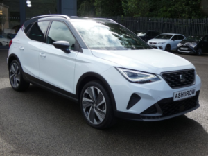 2022 SEAT Arona 1.0 Tsi Fr Sport 5d DSG 110 S/s in White — image 6