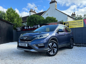 2015 Honda Cr-V 1.6 I-Dtec Sr 4WD Euro 6 (s/s) 5dr in Blue — image 3