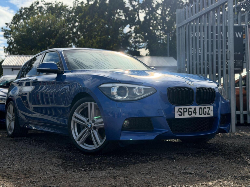 2014 BMW 1 Series 1.6 116i M Sport Euro 6 (s/s) 5dr in Blue — image 1