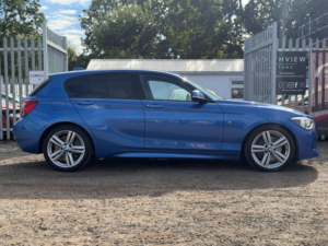 2014 BMW 1 Series 1.6 116i M Sport Euro 6 (s/s) 5dr in Blue — image 4