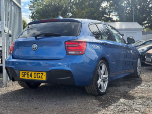 2014 BMW 1 Series 1.6 116i M Sport Euro 6 (s/s) 5dr in Blue — image 6
