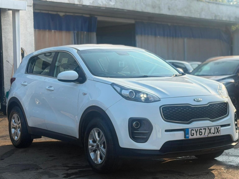 2017 Kia Sportage 1.6 Gdi 1 Euro 6 (s/s) 5dr in White — image 1