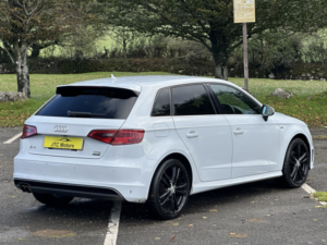 2015 Audi A3 1.8 Tfsi Quattro S Line 5dr Auto, Petrol, White + Lovely Example in White — image 3