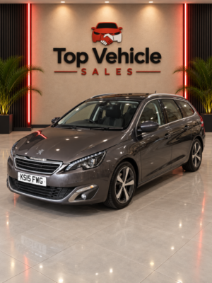 2015 Peugeot 308 Sw 1.6 Hdi Allure in Grey — image 3