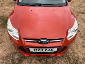 2011 Ford Focus 1.6 Tdci Titanium X Euro 5 (s/s) 5dr in Red — image 6