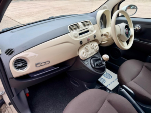 2014 Fiat 500 1.2 Colour Therapy Euro 6 (s/s) 3dr in Brown — image 5