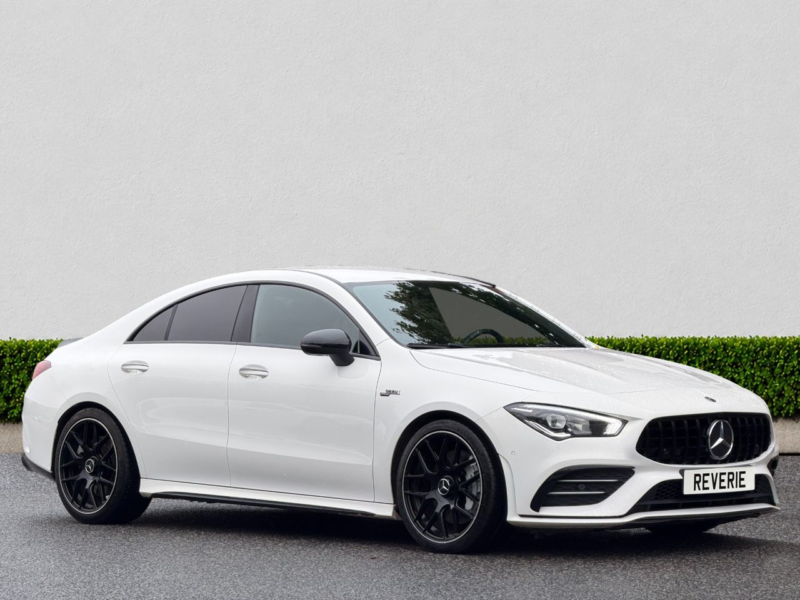2019 Mercedes-Benz Cla 2.0 Cla35 Amg (premium) Coupe 4dr Petrol 7g-Dct 4matic Euro 6 (s/s) (306 Ps) in White — image 1