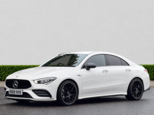 2019 Mercedes-Benz Cla 2.0 Cla35 Amg (premium) Coupe 4dr Petrol 7g-Dct 4matic Euro 6 (s/s) (306 Ps) in White — image 3