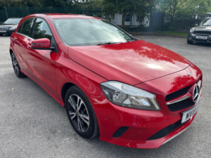 2018 Mercedes-Benz A Class 1.6 A180 Se (executive) Euro 6 (s/s) 5dr in Red — image 3