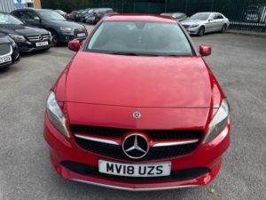 2018 Mercedes-Benz A Class 1.6 A180 Se (executive) Euro 6 (s/s) 5dr in Red — image 4