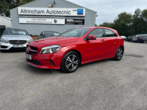 2018 Mercedes-Benz A Class 1.6 A180 Se (executive) Euro 6 (s/s) 5dr in Red — image 5