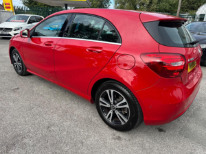 2018 Mercedes-Benz A Class 1.6 A180 Se (executive) Euro 6 (s/s) 5dr in Red — image 6