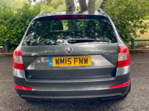 2015 Skoda Octavia 1.6 Tdi Se Euro 5 (s/s) 5dr in Grey — image 5