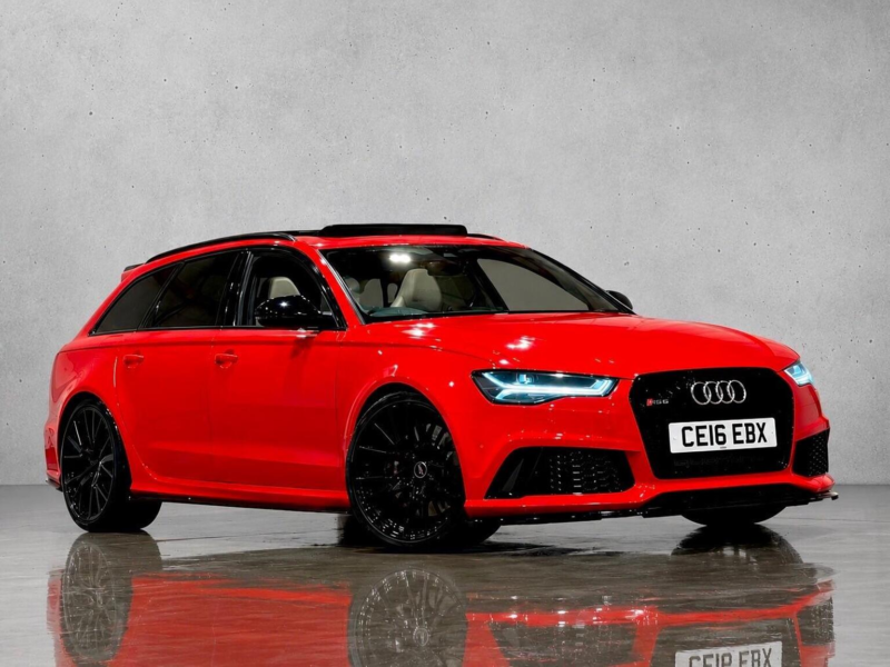 2016 Audi Rs6 Avant 4.0 Tfsi V8 Performance Tiptronic Quattro Euro 6 (s/s) 5dr in Red — image 1