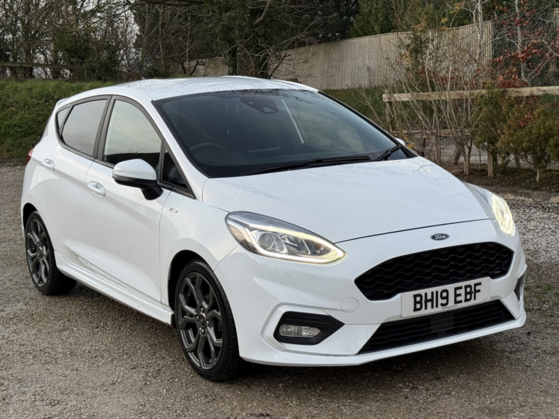 2019 Ford Fiesta 1.0 T Ecoboost St-Line in White — image 1