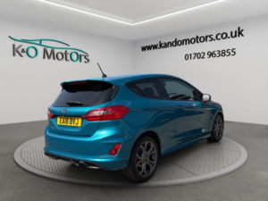 2018 Ford Fiesta 1.0t Ecoboost St-Line Euro 6 (s/s) 3dr in Blue — image 6