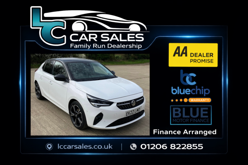 2022 Vauxhall Corsa 1.2 Elite Edition in White — image 1