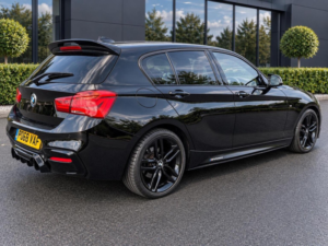 2018 BMW 1 Series 2.0 118d M Sport Auto Euro 6 (s/s) 5dr in Black — image 5