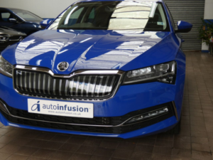 2023 Skoda Superb 1.4 Tsi Iv 13kwh Se L Estate 5dr Petrol Plug-In Hybrid DSG Euro 6 (s/s) (218 Ps) in Blue — image 5