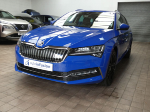 2023 Skoda Superb 1.4 Tsi Iv 13kwh Se L Estate 5dr Petrol Plug-In Hybrid DSG Euro 6 (s/s) (218 Ps) in Blue — image 6