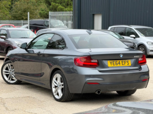 2015 BMW 2 Series 2.0 220i M Sport Auto Euro 6 (s/s) 2dr in Grey — image 3