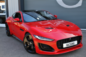 2020 Jaguar F-Type 5.0 V8 R-Dynamic P450 AWD in Red — image 3
