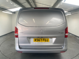 2017 Mercedes-Benz Vito 2.1 116 Cdi Bluetec Sport Panel Van 5dr Diesel Manual Rwd L2 Euro 6 (s/s) (163 Ps) in Silver — image 5