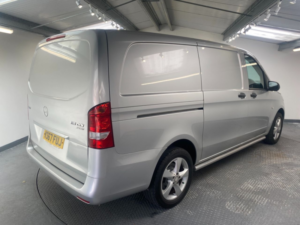 2017 Mercedes-Benz Vito 2.1 116 Cdi Bluetec Sport Panel Van 5dr Diesel Manual Rwd L2 Euro 6 (s/s) (163 Ps) in Silver — image 6