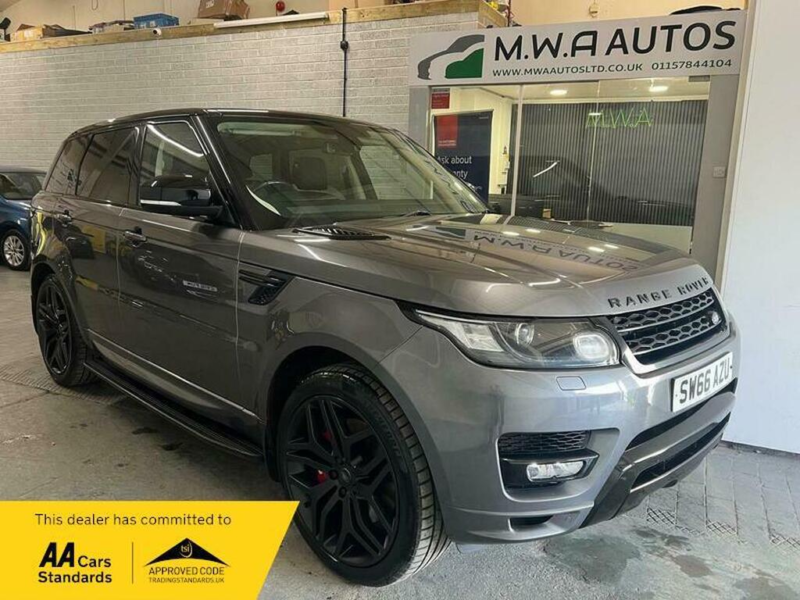2016 Land Rover Range Rover Sport 3.0 Sd V6 Autobiography Dynamic SUV 5dr Diesel Auto 4WD Euro 6 (s/s) (306 Ps) in Grey — image 1