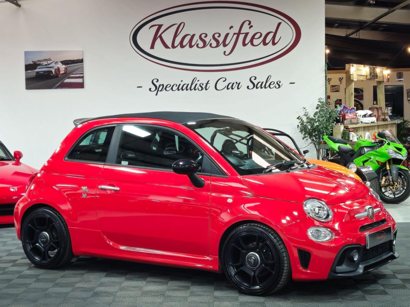 2018 Abarth 595c 1.4 T-Jet Trofeo Cabrio Euro 6 2dr in Red — image 1