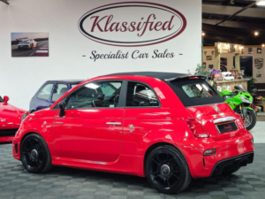 2018 Abarth 595c 1.4 T-Jet Trofeo Cabrio Euro 6 2dr in Red — image 2