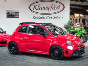 2018 Abarth 595c 1.4 T-Jet Trofeo Cabrio Euro 6 2dr in Red — image 3