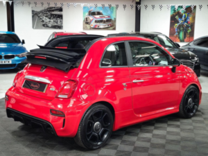 2018 Abarth 595c 1.4 T-Jet Trofeo Cabrio Euro 6 2dr in Red — image 4