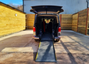 2020 Volkswagen Transporter 4 SEAT Auto Driver Transfer Wheelchair Accessible Disabled Access Wav in Beige — image 3