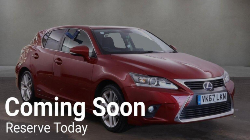 2017 Lexus Ct 1.8 200h Advance CVT Euro 6 (s/s) 5dr in Red — image 1