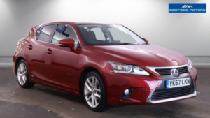 2017 Lexus Ct 1.8 200h Advance CVT Euro 6 (s/s) 5dr in Red — image 2