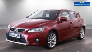 2017 Lexus Ct 1.8 200h Advance CVT Euro 6 (s/s) 5dr in Red — image 3