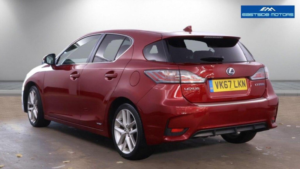 2017 Lexus Ct 1.8 200h Advance CVT Euro 6 (s/s) 5dr in Red — image 4