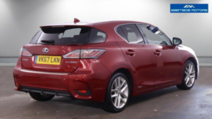 2017 Lexus Ct 1.8 200h Advance CVT Euro 6 (s/s) 5dr in Red — image 5