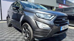 2018 Ford Ecosport 1.0t Ecoboost St-Line Euro 6 (s/s) 5dr in Grey — image 2