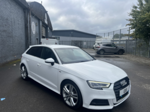 2017 Audi A3 1.4 Tfsi Cod S Line in White — image 3