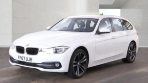 2017 BMW 3 Series 2.0 320d Sport Touring Euro 6 (s/s) 5dr in White — image 2