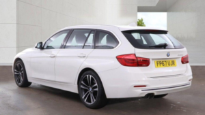2017 BMW 3 Series 2.0 320d Sport Touring Euro 6 (s/s) 5dr in White — image 3