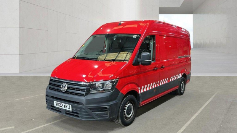 2022 Volkswagen Crafter 2.0 Tdi Cr35 Trendline Rwd Mwb Euro 6 (s/s) 5dr in Red — image 1